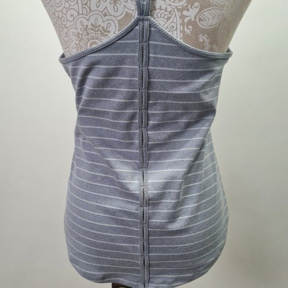 Athleta Inversion Striped Workout Tank Top Size S - Picture 8 of 15